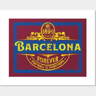 Football Is Everything - Barcelona Heritage Era Posters and Art